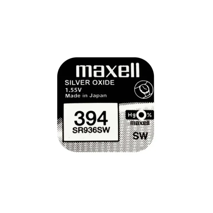 Maxell Europe LTD. Pile bouton SR936SW 10 pièces