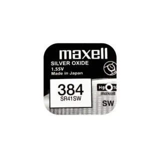 Maxell Europe LTD. Pile bouton SR41SW 10 pièces