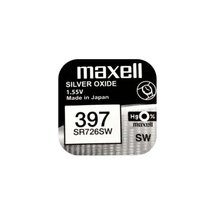 Maxell Europe LTD. Pile bouton SR726SW 10 pièces