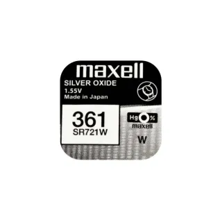 Maxell Europe LTD. Pile bouton SR721W 10 pièces