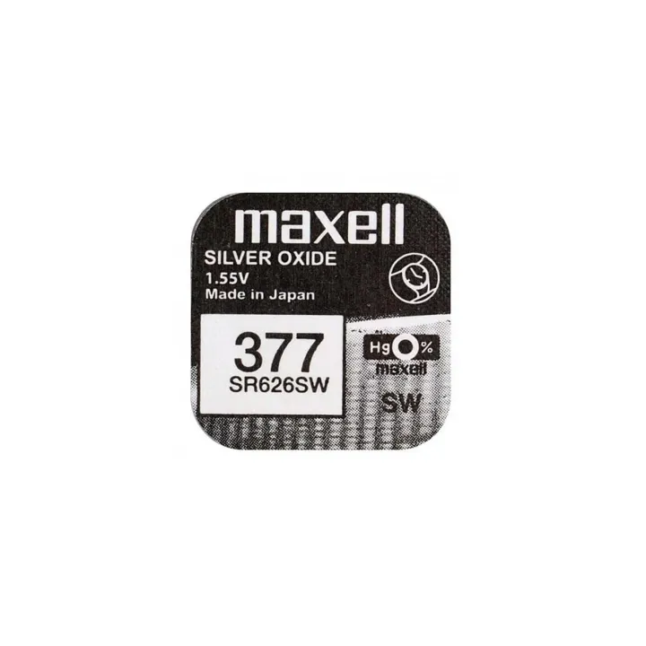 Maxell Europe LTD. Pile bouton SR626SW 10 pièces