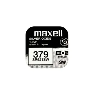 Maxell Europe LTD. Pile bouton SR521SW 10 pièces