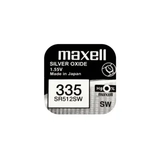 Maxell Europe LTD. Pile bouton SR512SW 10 pièces