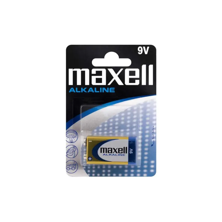 Maxell Europe LTD. Pile 9V Block (6LR61) 1 Pièce-s