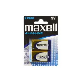 Maxell Europe LTD. Pile 9V Block (6LR61) 2 Pièce-s