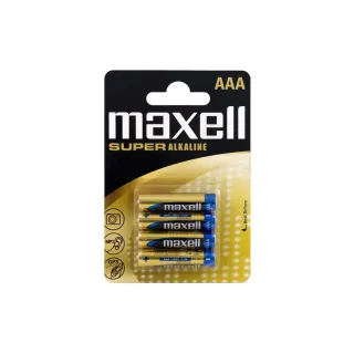 Maxell Europe LTD. Pile AAA Super Alcaline 4 Pièce-s