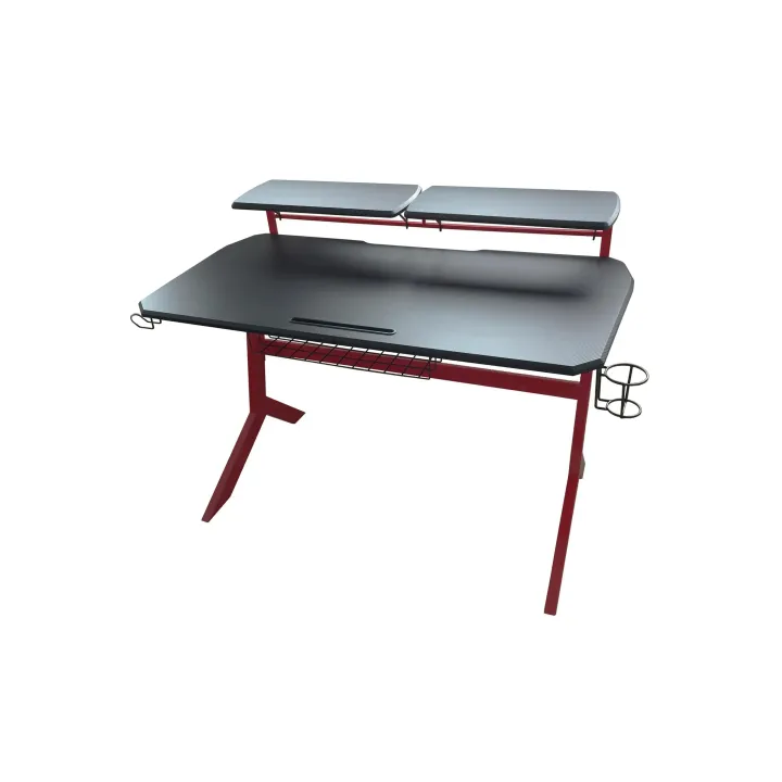 LC-Power Table de jeu LC-GD-1R Noir-Rouge