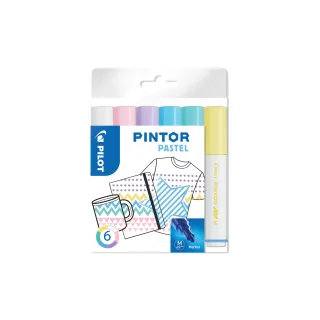 Pilot Pintor Pastel Medium, set de 6