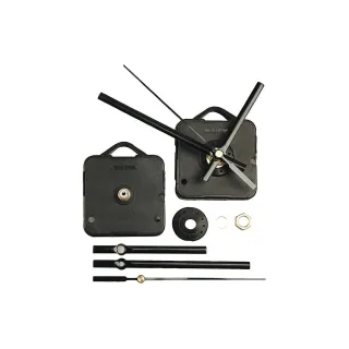 Creativ Company Horloge mécanique Noir, épaisseur de tôle maxi. : 10 mm