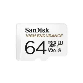 SanDisk Carte microSDXC High Endurance UHS-I 64 GB