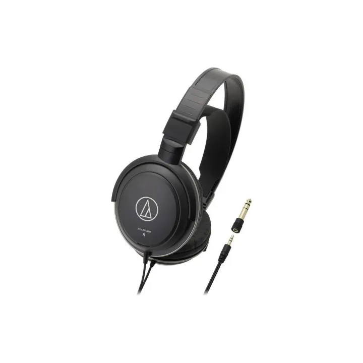 Audio-Technica Casques supra-auriculaires ATH-AVC200 Noir