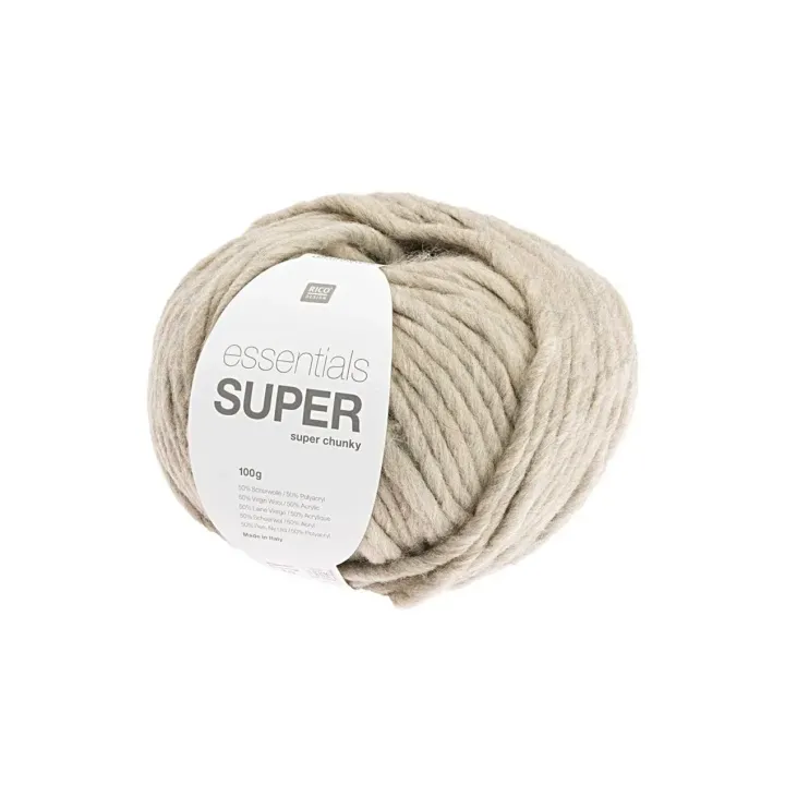 Rico Design Laine Essentials Super Super Chunky 100 g Nature