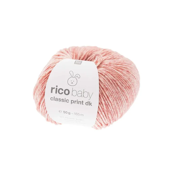 Rico Design Laine Baby Classic Print dk 50 g Rose