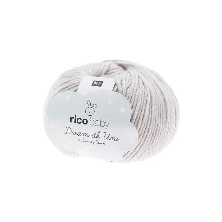 Rico Design Laine Baby Dream Uni dk 50 g Gris