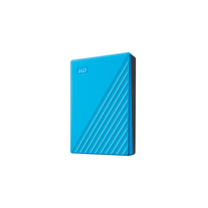 Western Digital Disque dur externe My Passport 4 TB, Bleu