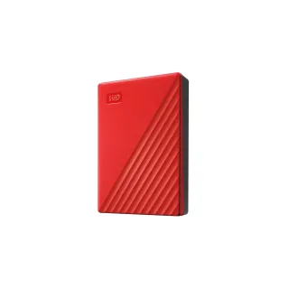 Western Digital Disque dur externe My Passport 4 TB, Rouge