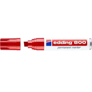 edding Marqueur indélébile 800 Rouge