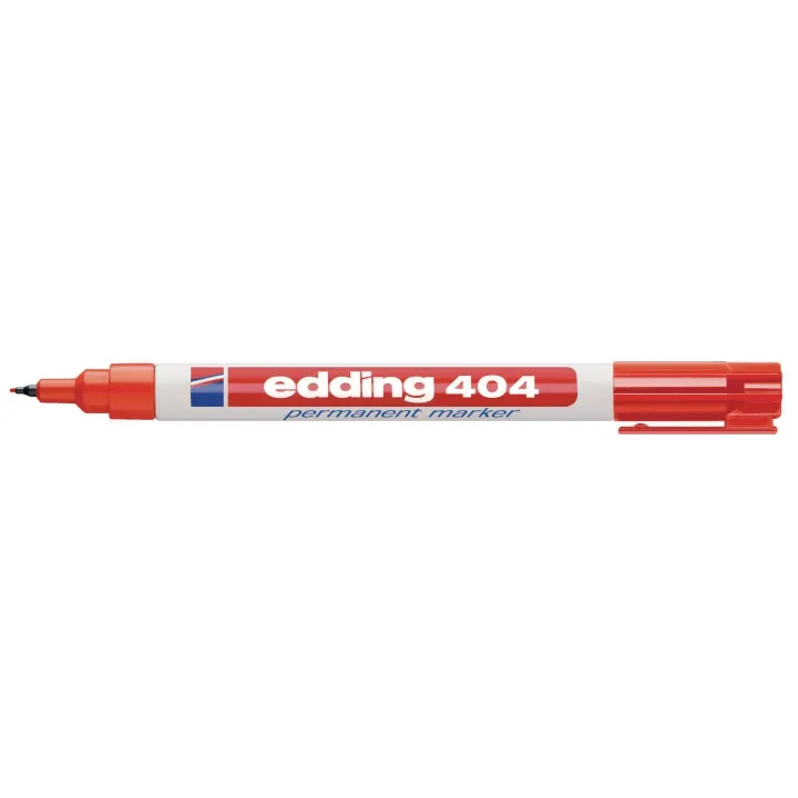 edding Marqueur indélébile 404 Rouge