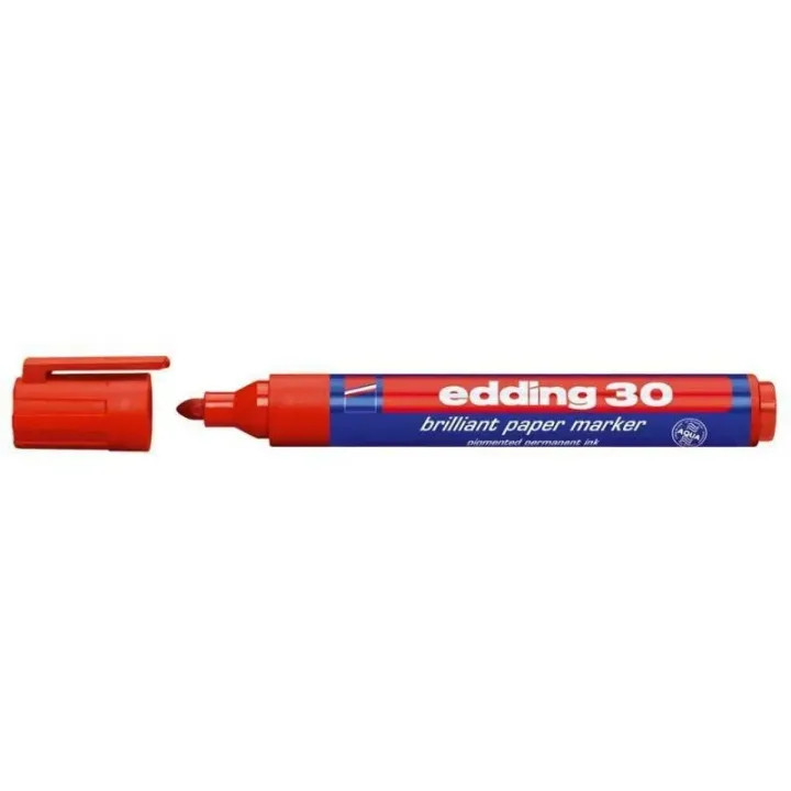 edding Marqueur indélébile 30 Rouge