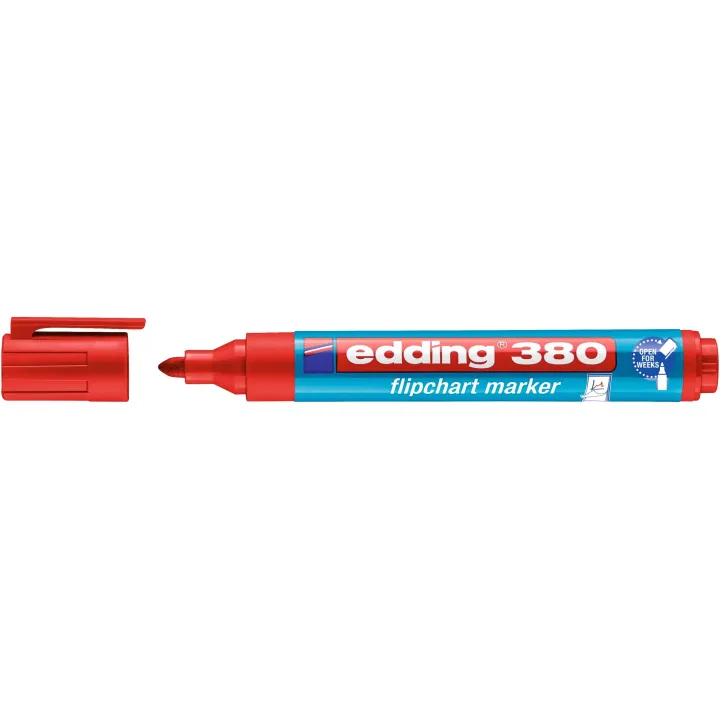 edding Marqueur pour flipchart 380 Rouge