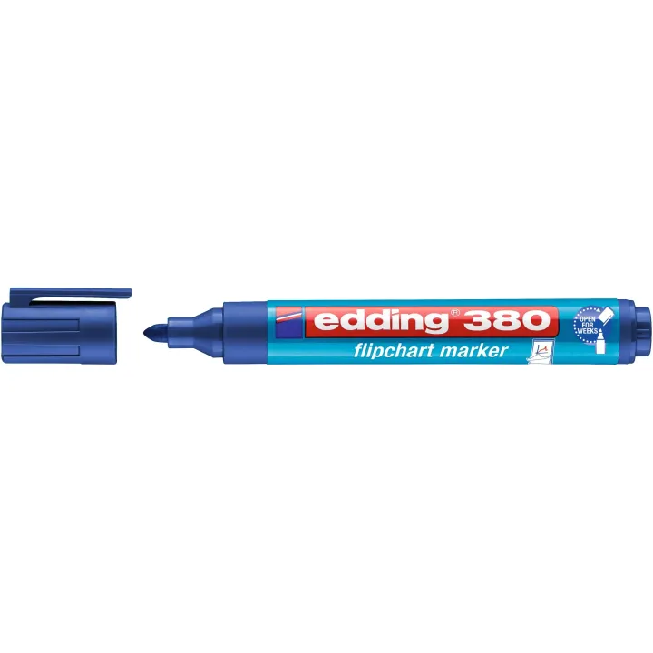 edding Marqueur pour flipchart 380 Bleu