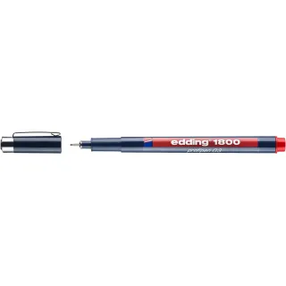 edding Profipen 1800 0.35 mm, Rouge