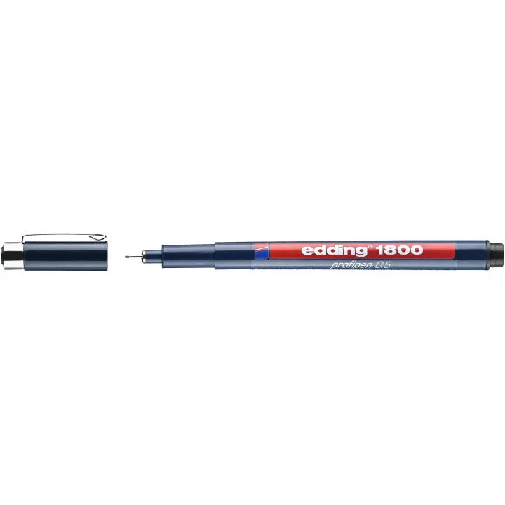 edding Profipen 1800 0.5 mm, Noir