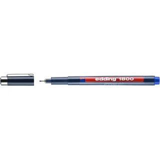 edding Profipen 1800 0.7 mm, Bleu