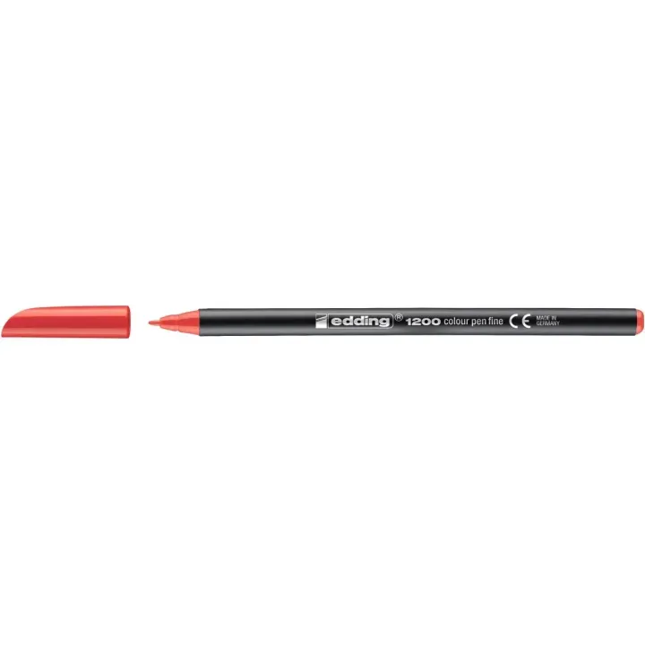 edding Feutres de coloriage 1200 Rouge