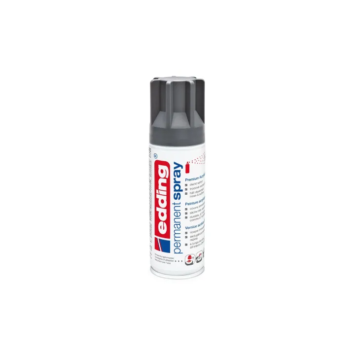 edding Acrylique en bombe 5200 200 ml, anthracite mat