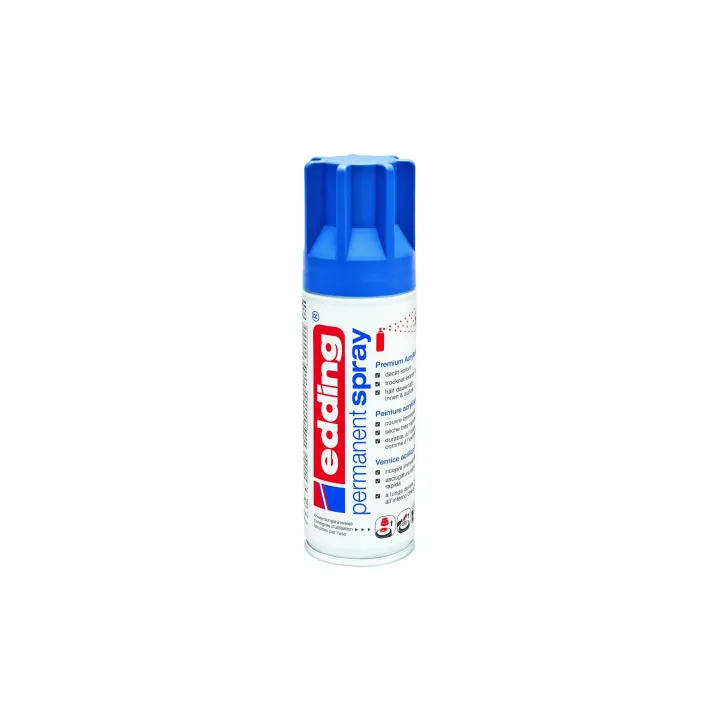 edding Acrylique en bombe 5200 200 ml, Bleu mat