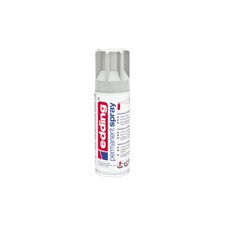 edding Acrylique en bombe 5200 200 ml, gris clair mat