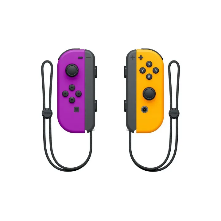 Nintendo Manette pour Switch Joy-Con Set Néon Violet - Orange Neon