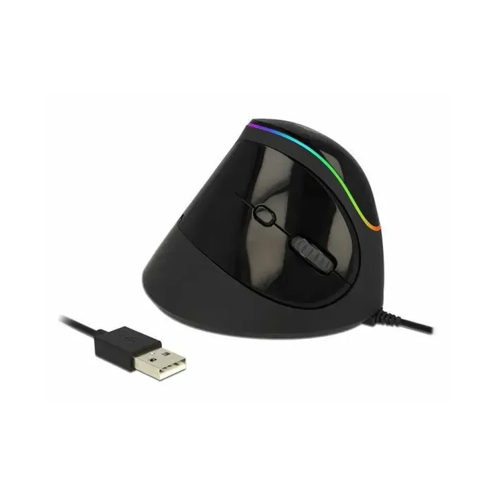 Delock Souris ergonomique 12597 USB RGB