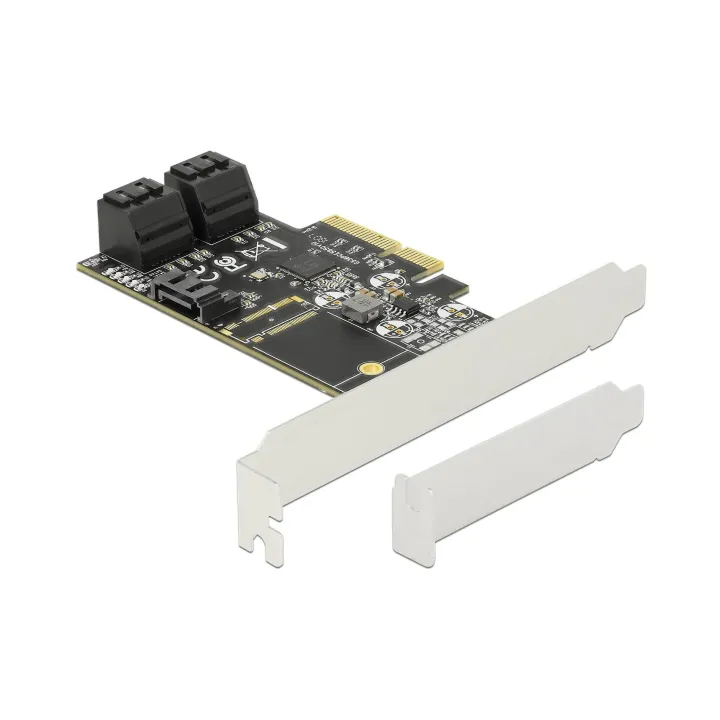 Delock Contrôleur SATA 5 Port SATA Kontroller PCI-Express-x4