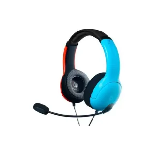 PDP Écouteurs LVL40 Wired Headset bleu-rouge