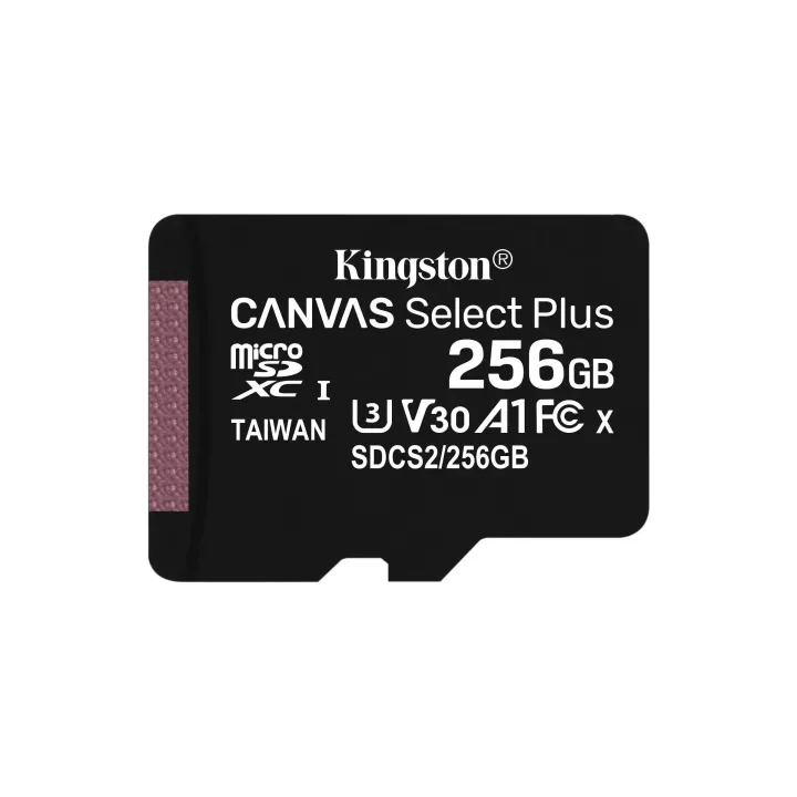 Kingston Carte microSDXC Canvas Select Plus 256 GB