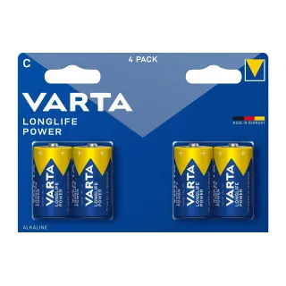 Varta Pile Longlife Power C 4 Pièce-s