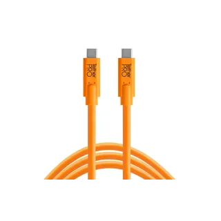 Tether Tools Câble TetherPro USB-C - USB-C 3 mètres - orange