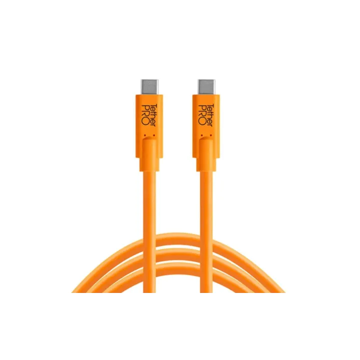 Tether Tools Câble TetherPro USB-C - USB-C 3 mètres - orange