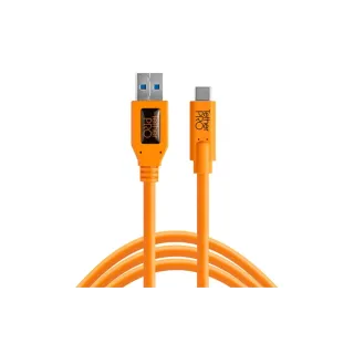 Tether Tools Câble TetherPro USB 3.0 - USB-C 4.6 mètres - orange