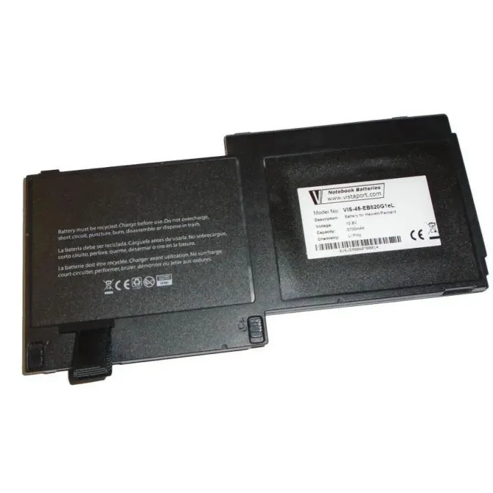 Vistaport Batterie pour HP Elitebook 810 G1 810 G2 810 G2 810 G3