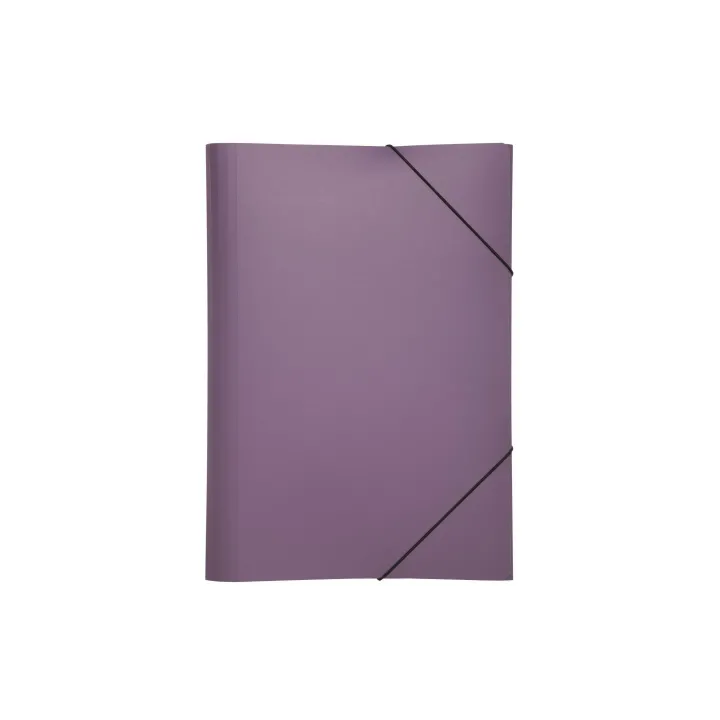 Pagna Portfolio à ruban élastique A4 PP violet