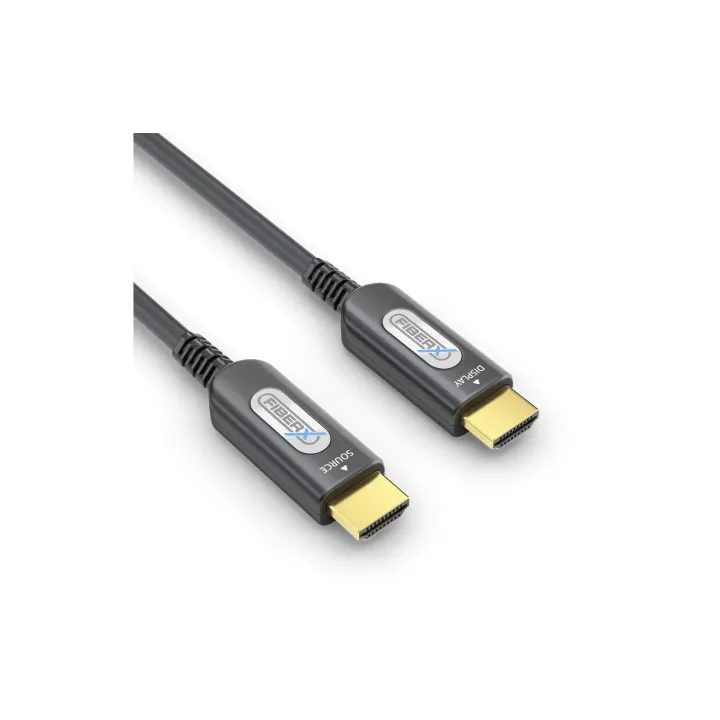 FiberX Câble FX-I360 blindé HDMI - HDMI, 50 m, 4K-60Hz