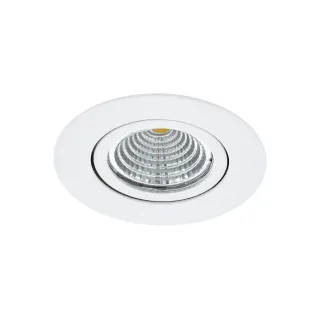 EGLO Leuchten Spot encastré Saliceto 1 Runde 1x 6 W 2700 K, Blanc