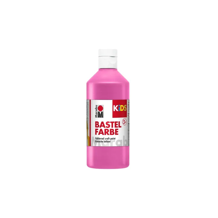 Marabu Peinture pour bricolage KiDS 500 ml Magenta