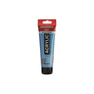 Amsterdam Peinture acrylique Standard 517 Bleu roi opaque, 120 ml