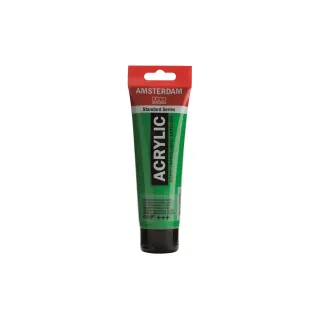 Amsterdam Peinture acrylique Standard 618 Vert semi-opaque, 120 ml