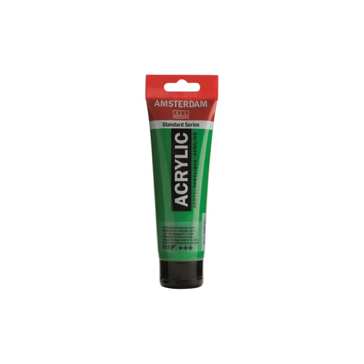 Amsterdam Peinture acrylique Standard 618 Vert semi-opaque, 120 ml