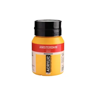 Amsterdam Peinture acrylique Standard 270 Jaune azo semi-couvrant, 500 ml